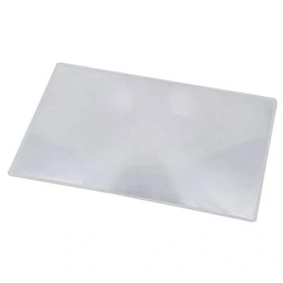 Image of Sourcingmap® Magnifier Fresnel Lens Page 3X Magnifying Sheet 180x120x0.5mm