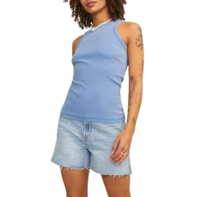 Image of JJXX Jxforest Top, Women&#039;s, Size: Medium, Silver lake blue
