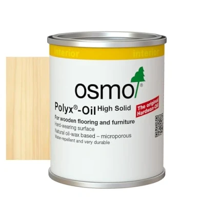 Image of Osmo Polyx® Oil Tester Size Hard Wax 3062, Clear Matt, 125ml Durable Wood for Furniture, Water Resistant Floor Wax, Treatment &amp; Finish Ideal Oak, Pine, Spruce, Beech More