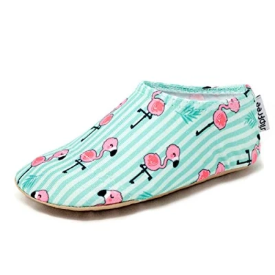 Image of Slipfree Non Slip Shoes for Girls and Boys. Light, Soft Comfortable, Unisex Kids Beach Water with Protective Sole, Ideal Holiday, Sports Home. Dilly, Age 9 18 Months