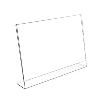 Image of Displaypro A5 Landscape Acrylic Poster Menu Holder Lean to Perspex Leaflet Display Stands Free Shipping!