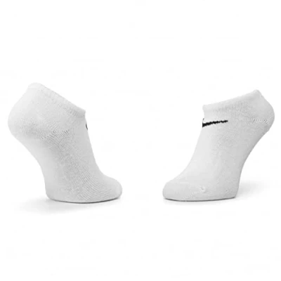 Image of 3 pair Nike Sneakersocks Sneaker Füßlinge socks, color:white, konfektionsgröße:L