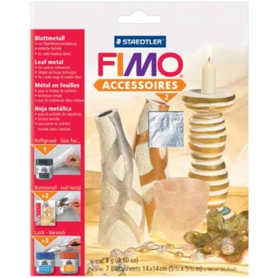 Image of FIMO Sheet Metal 3g, 14x14cm Silver