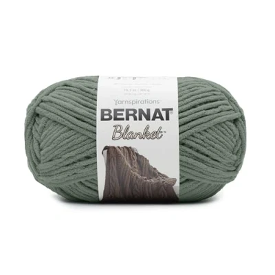 Image of Bernat Yarn, Polyester, Smokey Green, 300g