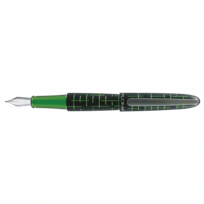 Image of Diplomat ELOX Fountain Pen M/Handmade/with Gift Box/Fountain Pen/Fountain Pen/Black/Green