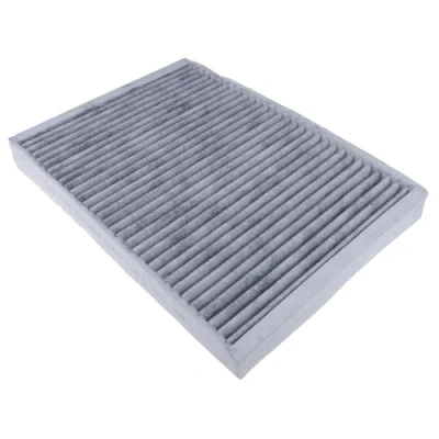 Image of LR000901, LR019589, LR039621, LR056138, VPLFS0488 Pollen Filter FEBI BILSTEIN 108306 Activated Carbon 275mm 195mm 32mm VOLVO: XC60 I, V70 3