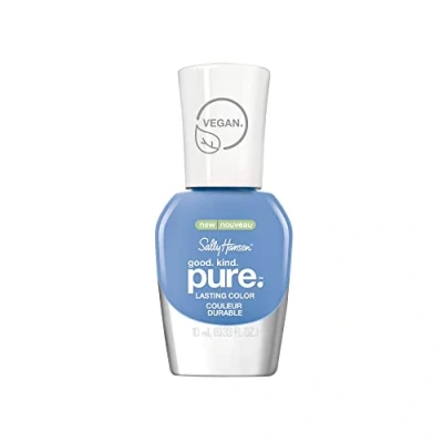 Image of Sally Hansen Good Kind Pure Vegan Nail Polish, Blue Moonstone, 10ml