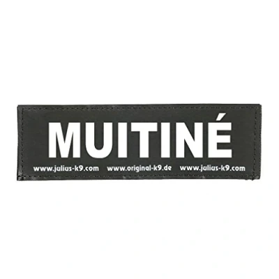 Image of Interchangeable Patches, 1 pair, MUITINÉ, Size: Small, Black