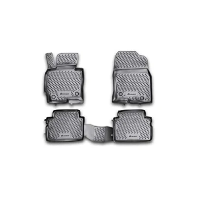 Image of Element EXP.CARMZD00023h Custom Fit Premium Non Slip Rubber Floor Mats for Mazda CX5 Year 11 16 Black