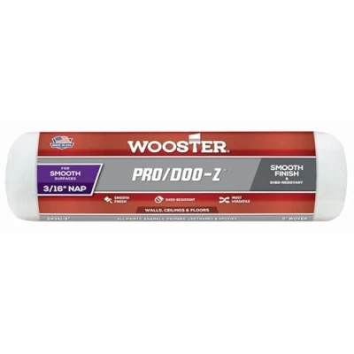 Image of Wooster ProDoo Z 9&quot; Paint Roller Sleeve 3/16&quot; Nap