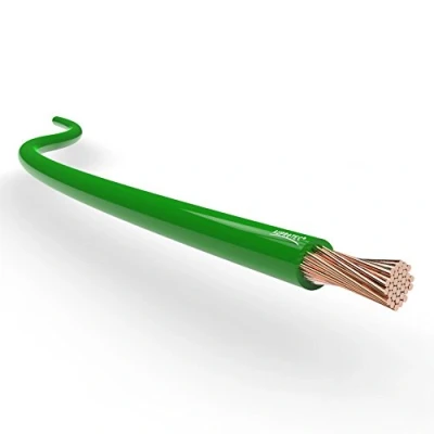 Image of Automotive Wire 1.50 mm² Thin Wall Cable length 5m or 10m choice: (5m metre (AWG 16) copper wire, green)