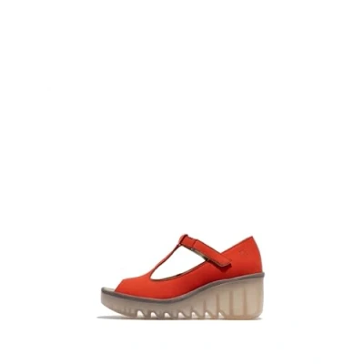 Image of Fly London BEIL584FLY Cupido Leather Women&#039;s Heels Sandals