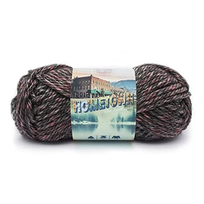 Image of Lion Brand Yarn 135 222 Hometown USA Yarn, Salem Creek, Acrylic, 20.32x8.89x8.89 cm