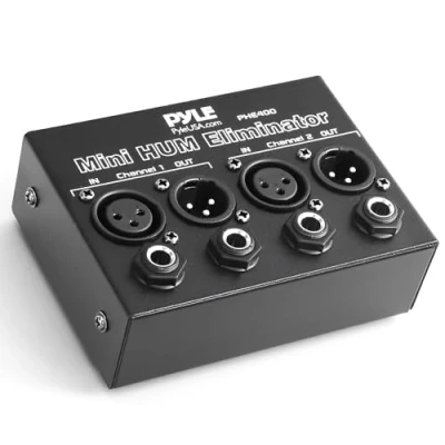 Image of Pyle B00BARTW42 Silencer Box (2 Channels) with XLR Female Connectors
