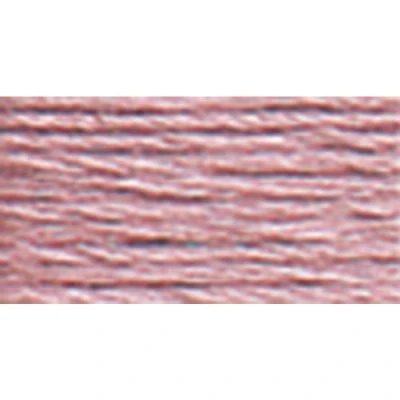 Image of DMC 117 3727 Mouline Stranded Cotton Six Strand Embroidery Floss Thread, Light Antique Mauve, 8.7 Yard