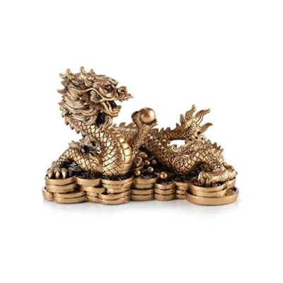 Image of lachineuse Decorative Items, Resin, Large Golden, 22x12x15cm