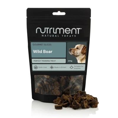 Image of Natural Treats Gourmet Slices Wild Boar (200g) Highly Digestible Grain Free Training