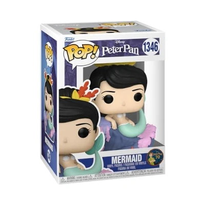 Image of Funko POP! Disney: Peter Pan 70th Mermaid Collectable Vinyl Figure Gift Idea Official Merchandise Toys for Kids &amp; Adults Movies Fans Model Collectors and Display
