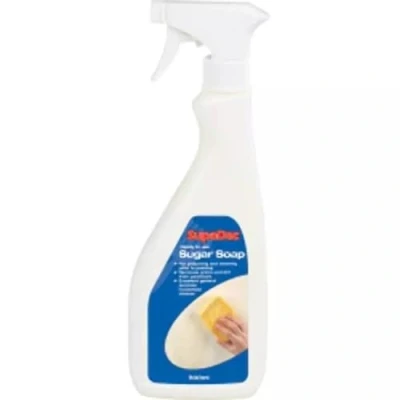 Image of SupaDec 500ml Sugar Soap Household Cleaner Removes Grease Dirt Trigger Bottle General Purpose Ready to Use Spray Preparing Surfaces Prior Painting