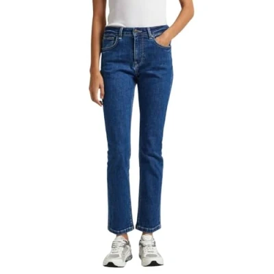 Image of Pepe Jeans Straight leg jeans, Women&#039;s, Size: 25x30, Denim
