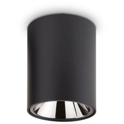 Image of Nitro LED 1 Light Round Surface Mounted Downlight Black