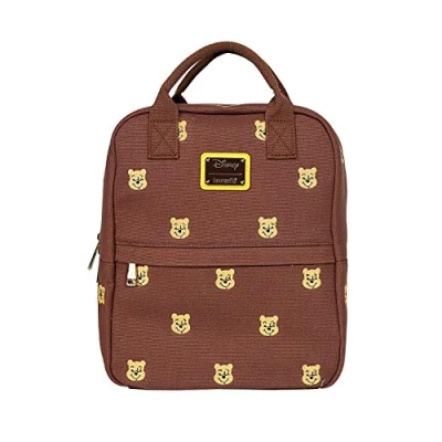 Image of Loungefly x Disney Winnie The Pooh Canvas Embroidered Backpack