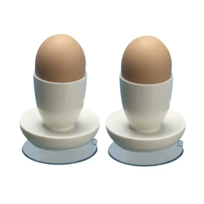 Image of Aidapt Egg Cups With Suction Base Aid For Elderly, Disabled and Users Limited Dexterity