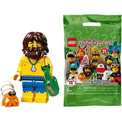 Image of LEGO 71029 Collectable Minifigures Series 21 Shipwreck Survivor