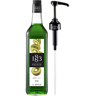 Image of Routin 1883 Premium Kiwi Syrup (Glass Bottle) 1L + Pump