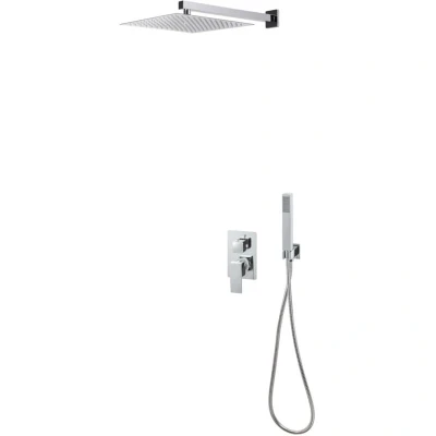 Image of vidaXL Shower System Stainless Steel 201 Silver