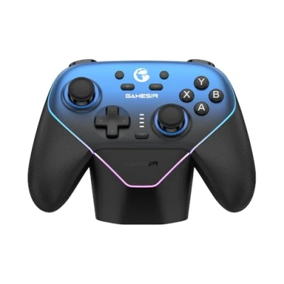 Image of GameSir Nova Pro PC Game Controller for Switch/iOS/Android Blue