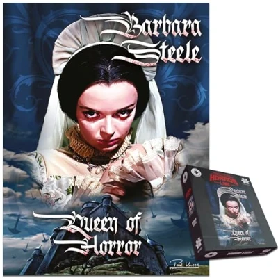 Image of Barbara Steele Horror Collection 1000 Piece Jigsaw Puzzle Classic Italian Featuring the Queen of from Pit and Pendulum