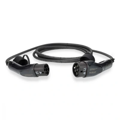 Image of Nedis Type 2 to EV Charging Cable 16A, 5M, 11kW, IP55 Waterproof TÜV IEC 62196