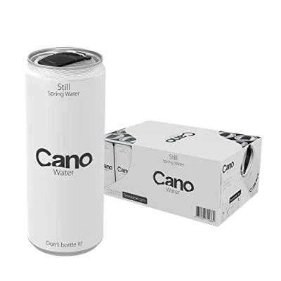 Image of Cano Water Still Multipack (24 x 330ml), Resealable Lids, Cans, Natural Spring Water, Cans