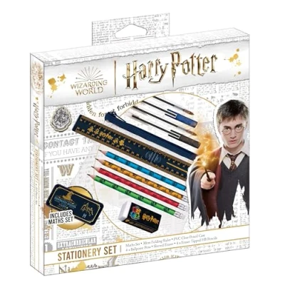 Image of Harry Potter Stationery Set by Helix Complete of School Equipment