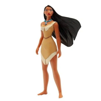 Image of Bullyland 11355 Toy Figure Pocahontas from Walt Disney Pocahontas, approx. 10 cm, Detailed Ideal as a Small Gift for Children 3 Years