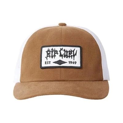 Image of RIP CURL Men&#039;s Quality Products Trucker Baseball Cap Mocha