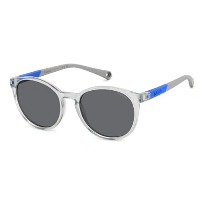 Image of Sunglasses Polaroid Pld 8059/s col. kb7/m9 Bambino Pantos Grigio