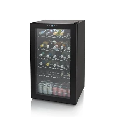 Image of Swan 34 Bottle Wine Cooler Black
