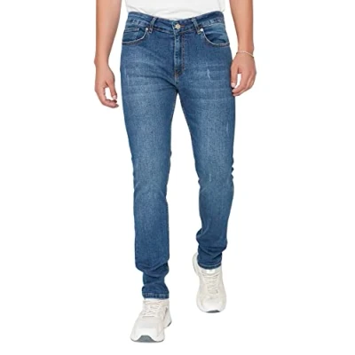 Image of Trendyol Men&#039;s Man Skinny Jeans, Indigo, 29