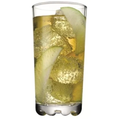 Image of Pasabahce Karaman Glass Juice Water Hi Ball Tumbler Glasses Set of 6
