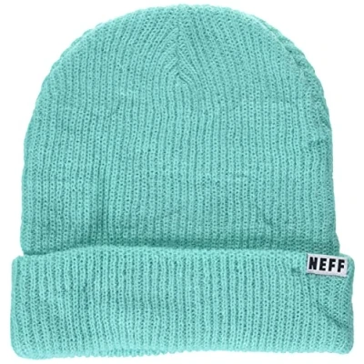 Image of NEFF Men&#039;s Fold 2 Beanie Hat, Mint, One Size