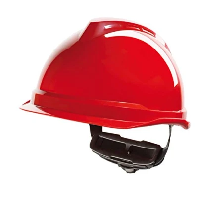 Image of V Gard 520 Peakless Safety Helmet Red