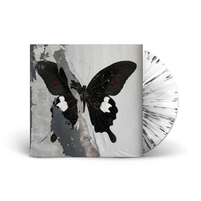 Image of Death Cult Paradise Now Clear With White &amp; Black Splatter vinyl Sealed 2024 UK LP BQ2603LP