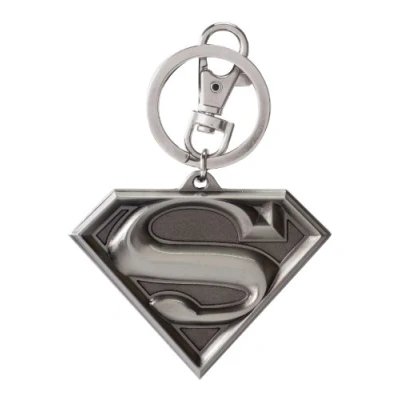 Image of Superman Logo Keyring Standard