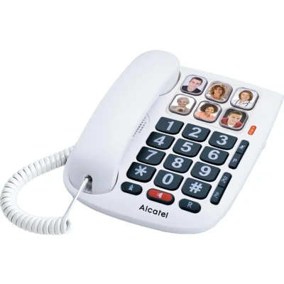 Image of ALCATEL TMAX 10 Corded Phone White, White