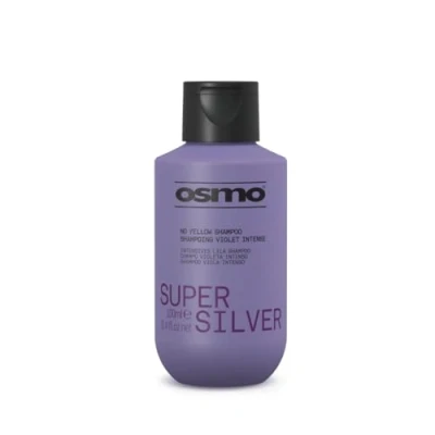 Image of OSMO Super Silver Shampoo Violet Pigment No Yellow or Brass Purple Toning for Ashy Results Vegan. 100ml