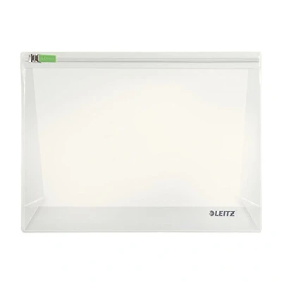 Image of Leitz Medium Traveller Zip Pouch Complete Range, Plastic, Clear