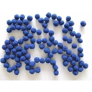 Image of Impex Pom Poms 7mm Royal Blue, pk of approx 100