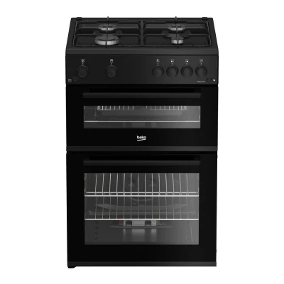 Image of BEKO FDG6201K 60 cm Gas Cooker Black, White
